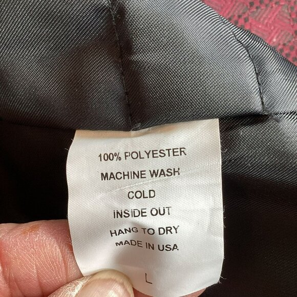 Neil Allyn Men's Formal Pocketed Vest Covered Buttons Size Large - Picture 8 of 8